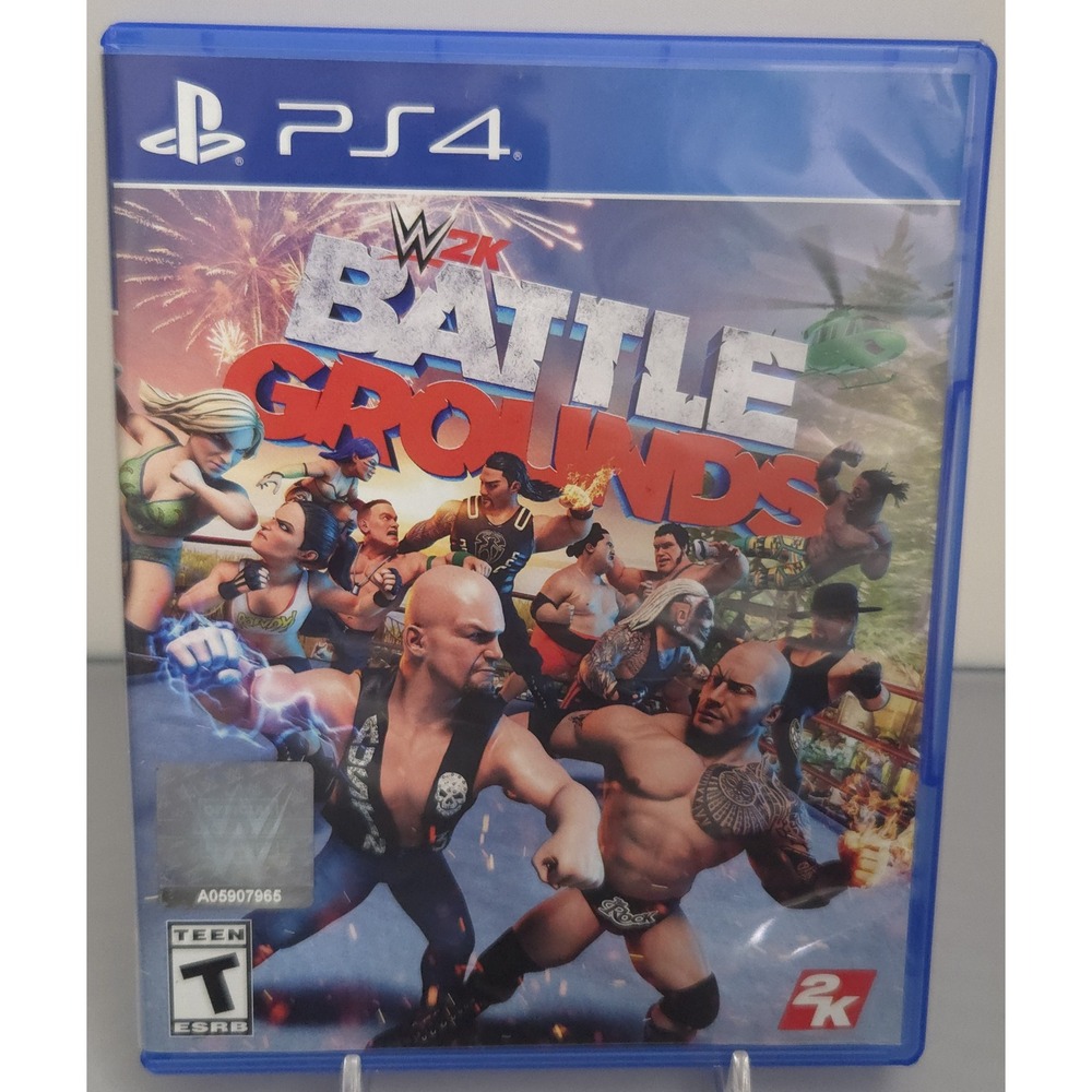 WWE 2K Battlegrounds - Sony PlayStation 4 PS4 - Complete in Box - Tested